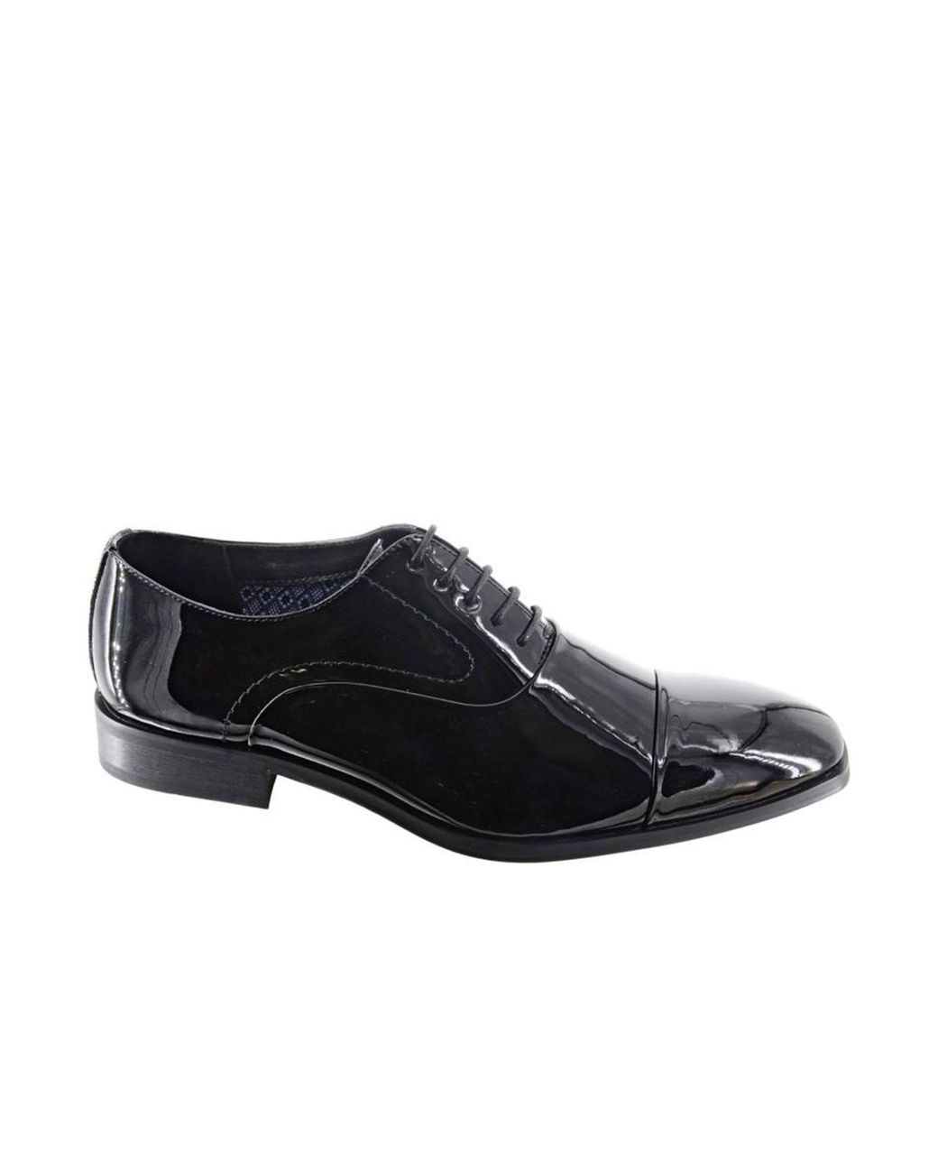 Goor Black Burnmoor Oxford Shoes for men