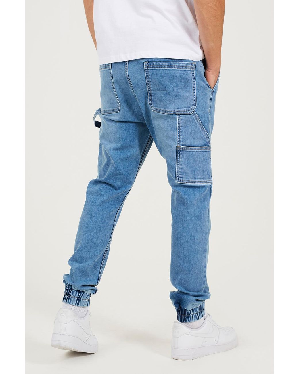 Brave Soul White Woven Shorts for men