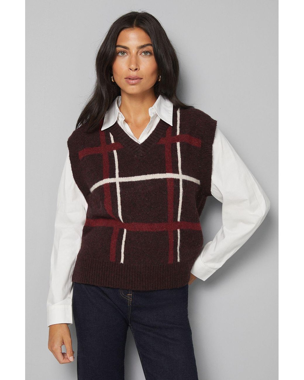 Wallis Red Wallis Womens Burgundy 2