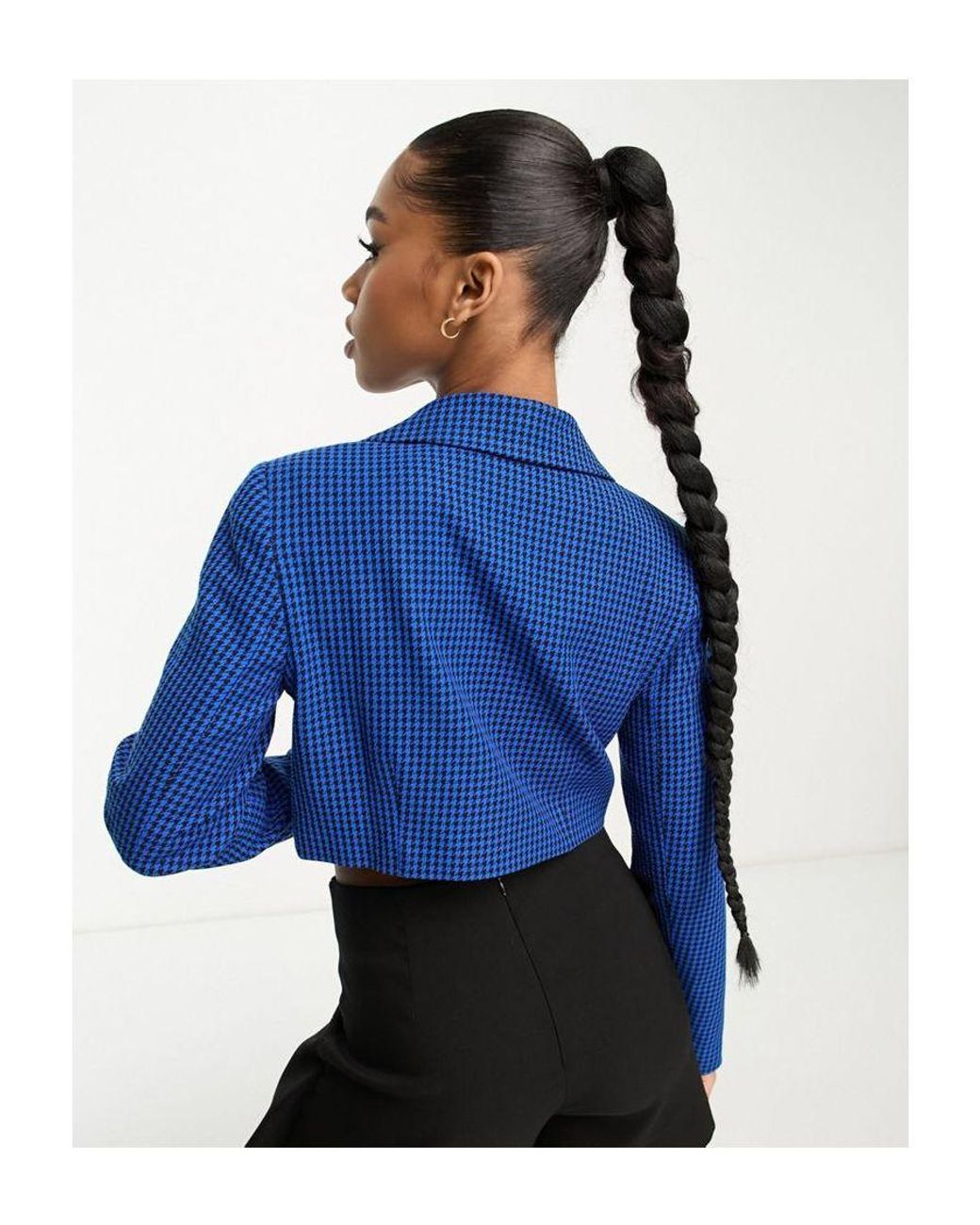 Miss selfridge blue blazer shop