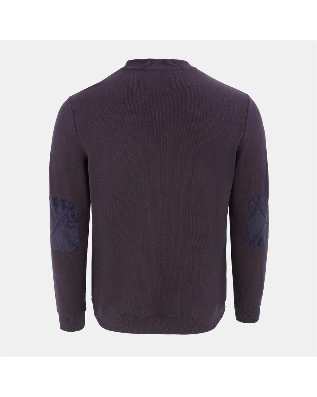Howick Blue Crew Neck Jumper for men