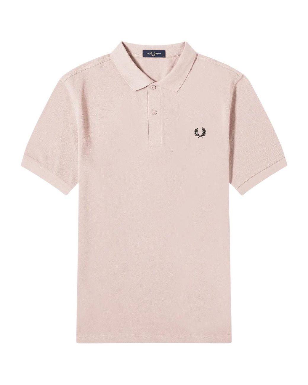 Fred Perry Pink Classic Dusty Rose Polo Shirt Cotton for men