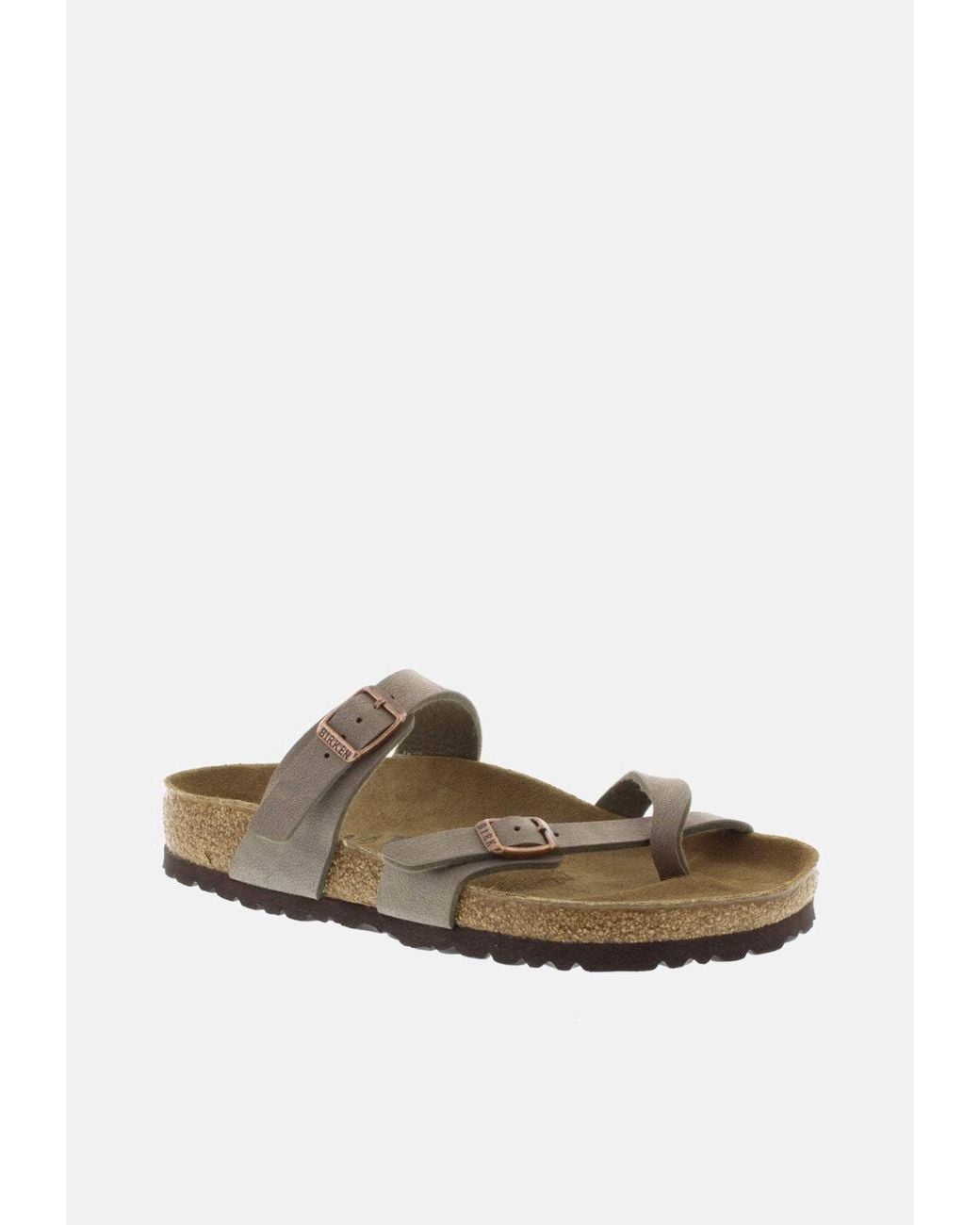 Birkenstock Gray Mayari Regular Fit Stone 071071