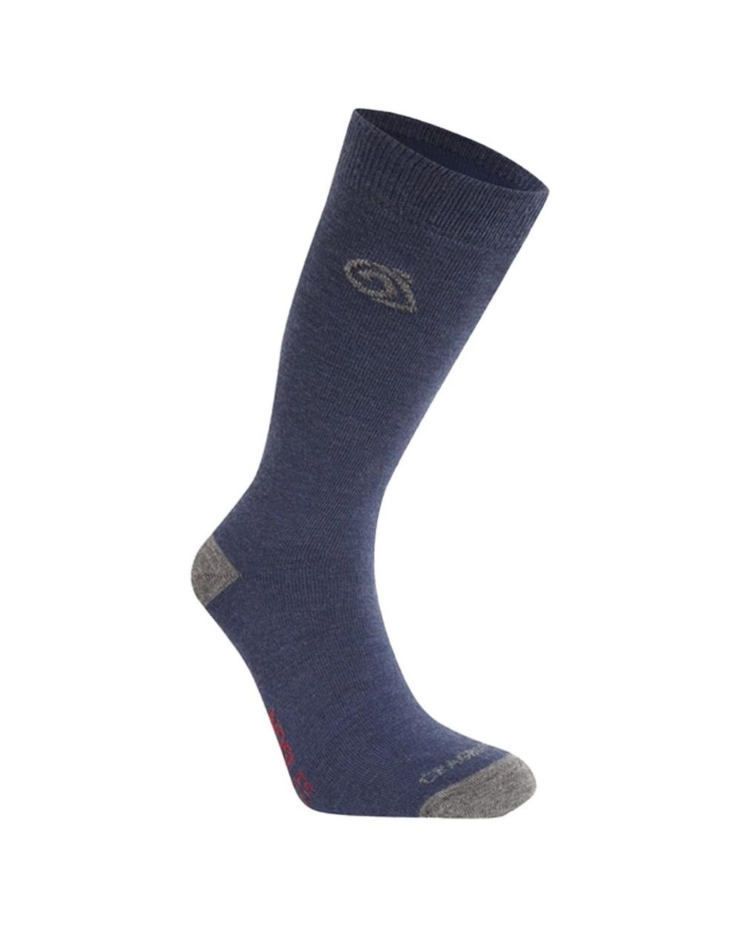 Craghoppers Blue Adult Wool Blend Insect Repellent Boot Socks