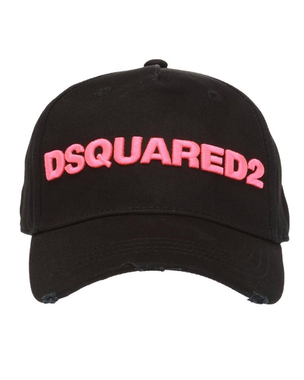 DSquared² Rosa Gesticktes Logo Cap in Black für Herren