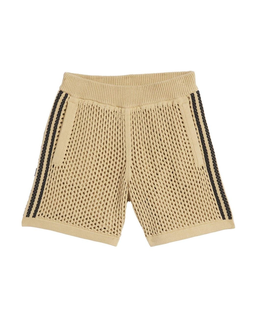パンツ adidas x CLOT Crochet Shorts Beige Tone adidas Originals Clot X Crochet Shorts in Natural for Men | Lyst UK