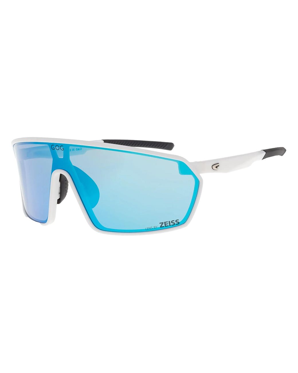 G.O.D Eyewear Blue Freya Uv400 Cycling Running Sunglasses With Zeiss Mirror Hydrophobic Lens