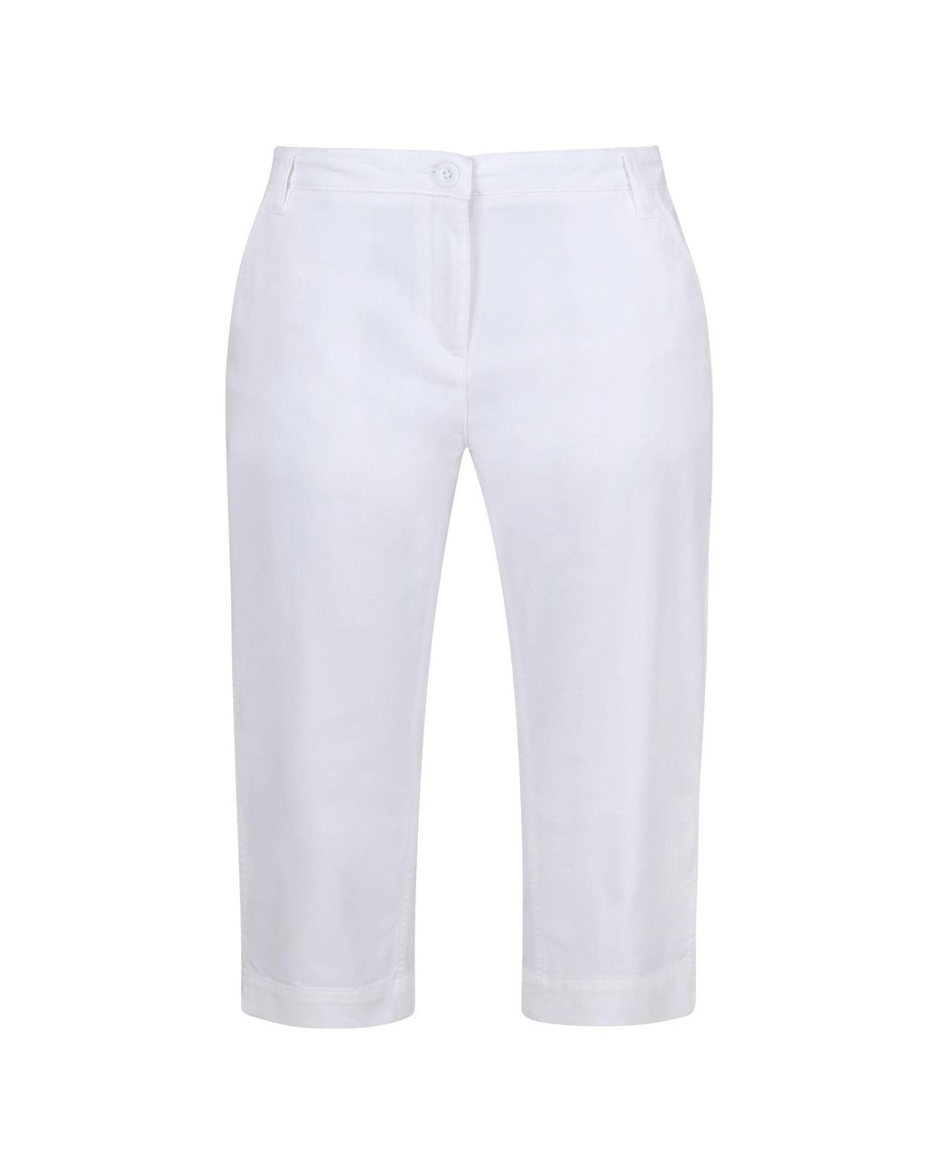 Regatta White Ladies Bayletta Capri Trousers