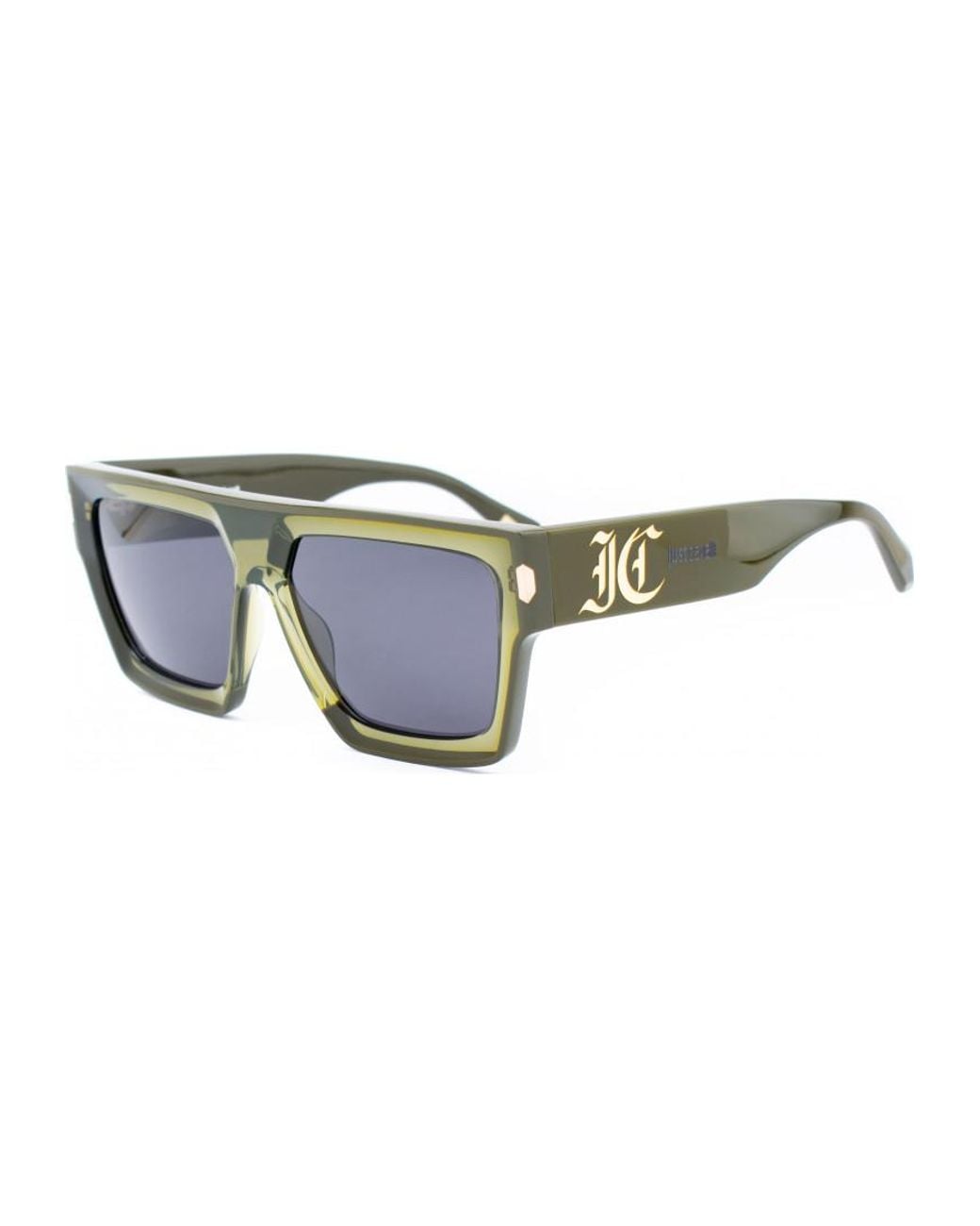 Just Cavalli Green Sjc107V5802Gn Sjc107V 58 02Gn Sunglasses