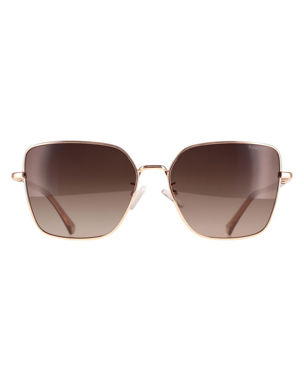 Polaroid Brown Square Copper Gradient Polarized Pld 4193/G/S/X Metal