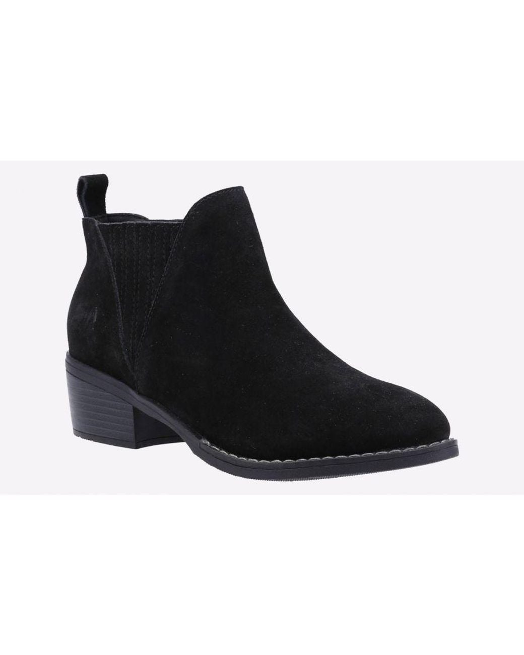 Hush Puppies Black Isobel Memory Foam