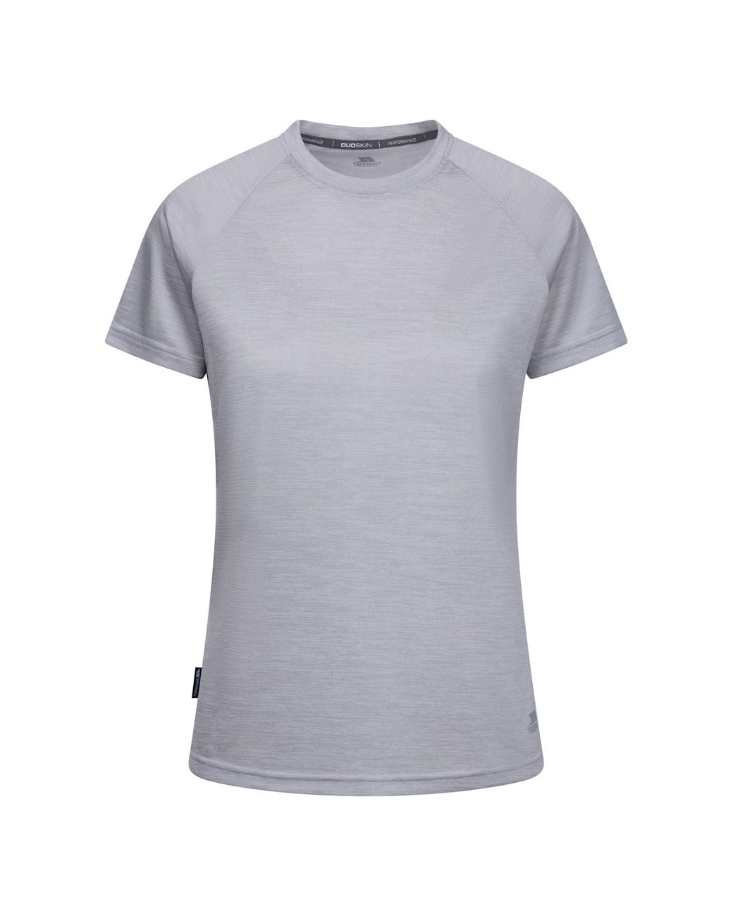 Trespass Gray Ladies Selinne Duo Skin Active Top Marl)