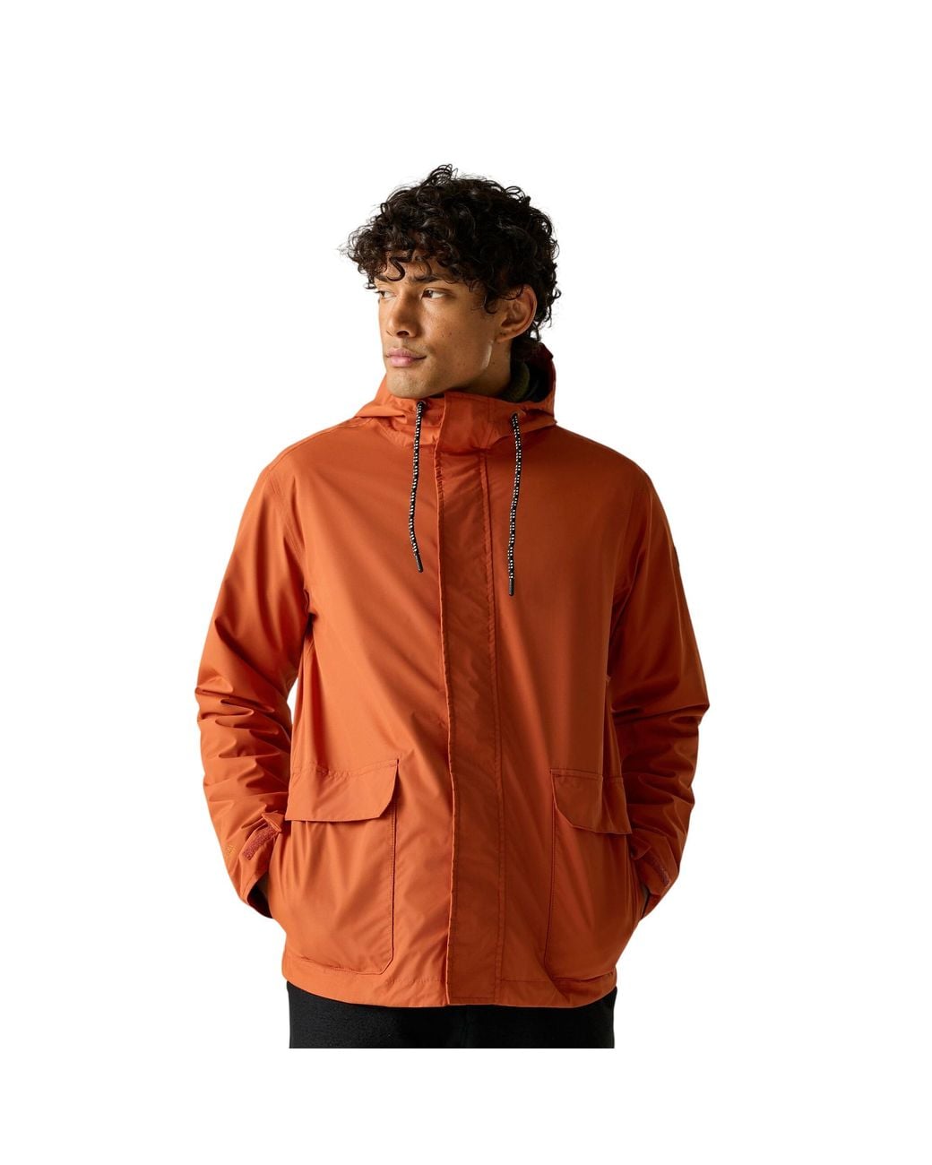 Regatta Orange Matteth Waterproof Soft Shell Jacket (Rooibos Tea) for men