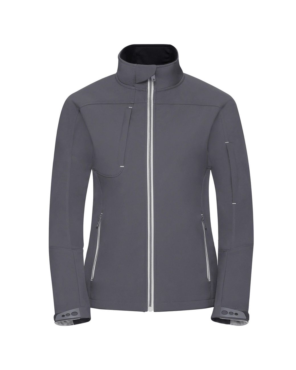 Russell Gray Ladies Bionic Soft Shell Jacket (Iron)