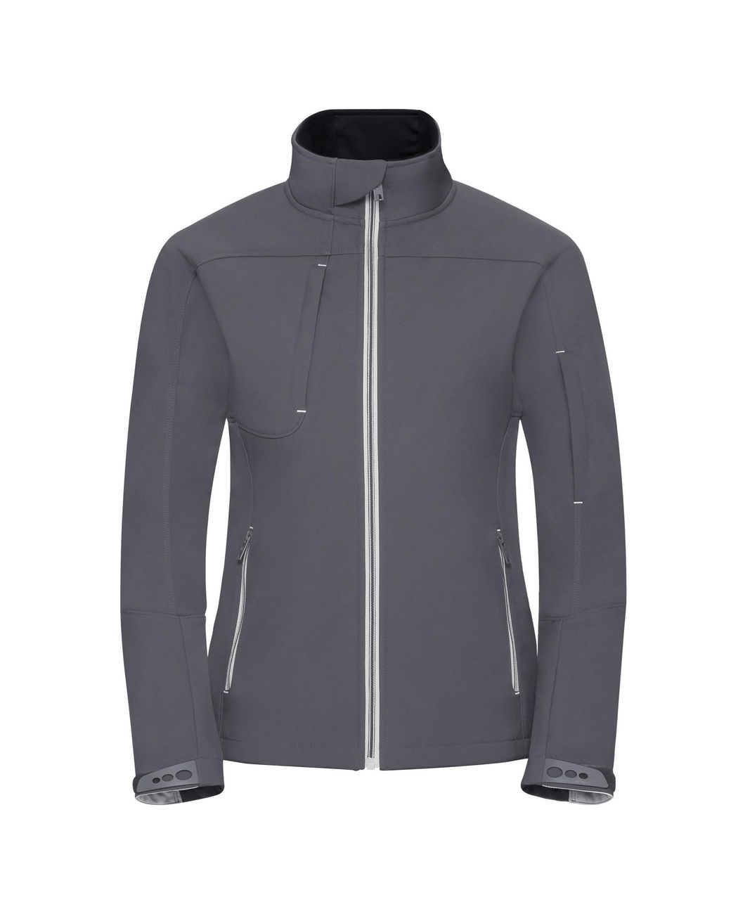 Russell Gray Ladies Bionic Soft Shell Jacket (Iron)