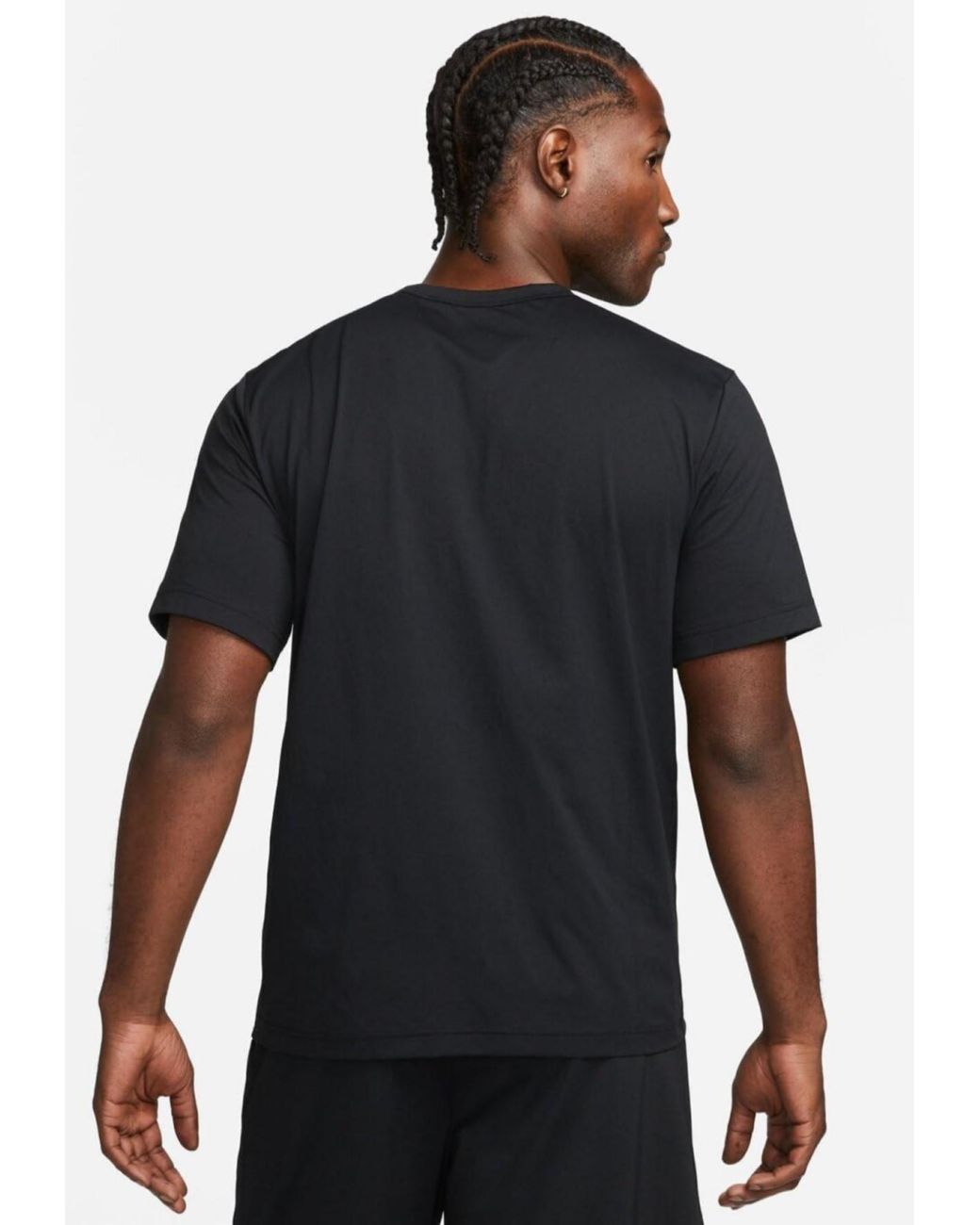 Nike Black Training Dri-Fit Hyverse Uv T-Shirt for men