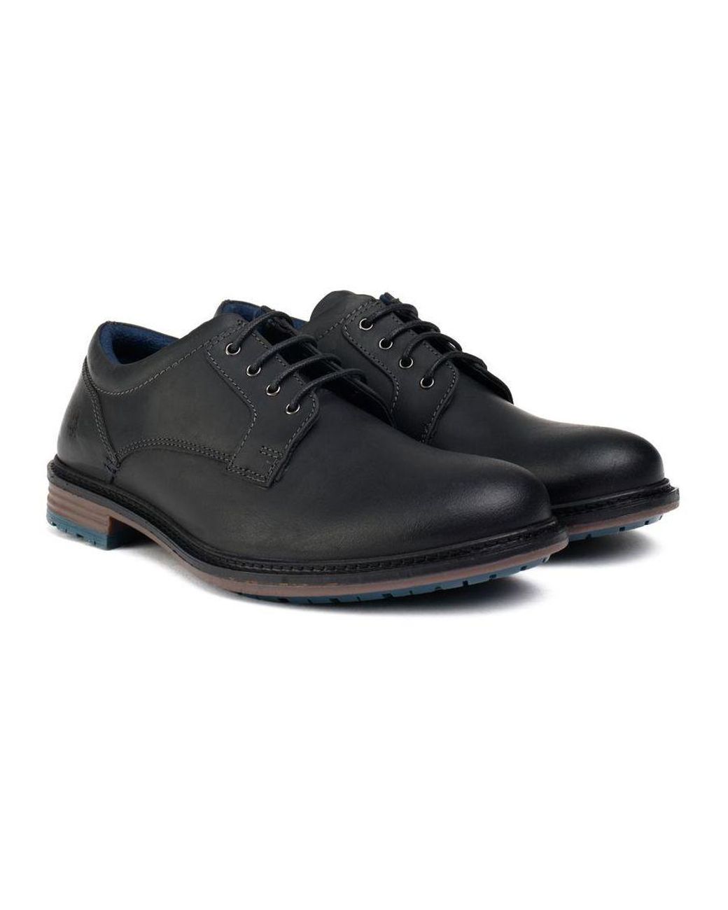 Hush Puppies Black Julian Shoes for men