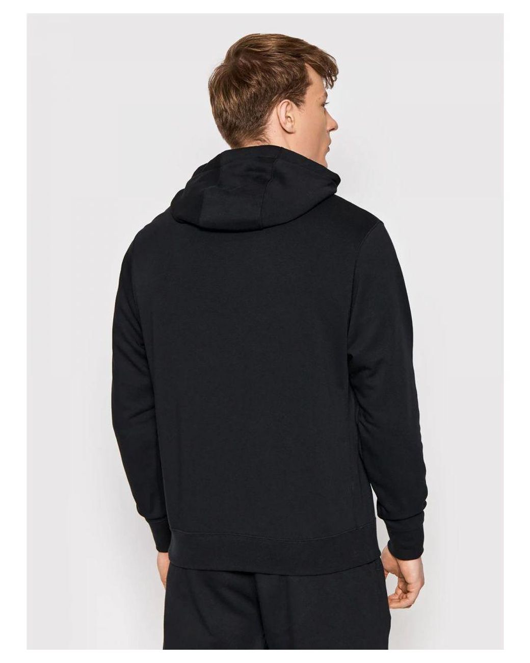 Nike Blue Fleece Hooded Pullover Tracksuit for men