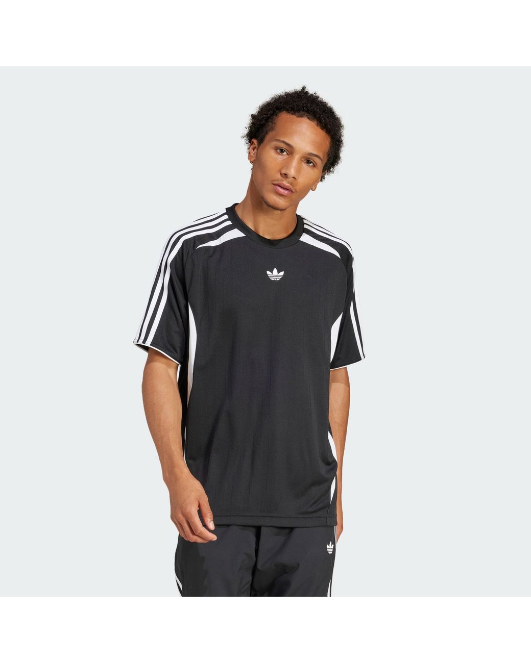 Adidas Originals Black Adicolor Teamgeist Tee for men