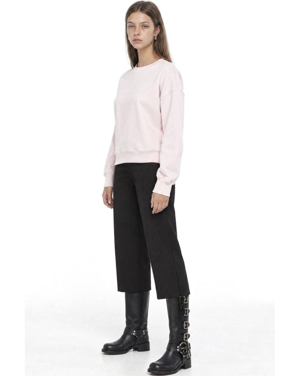 Busem Sweatshirt in het White