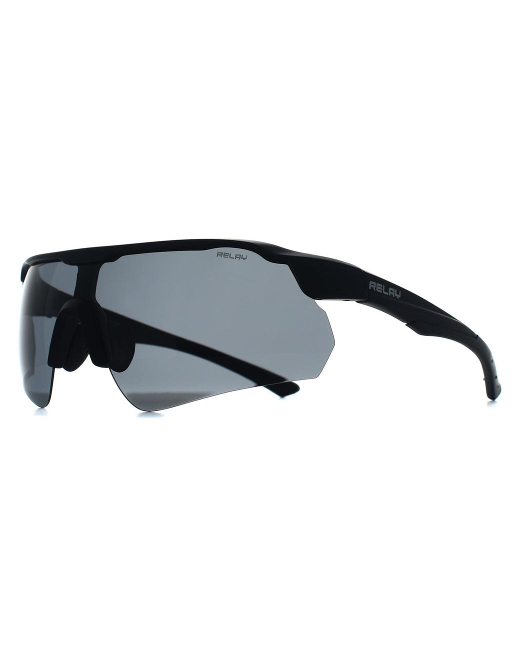 Replay Gray Shield Matte Smoke Polarized Clearshot