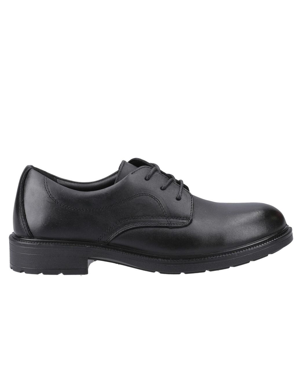 Amblers Safety Black York Occupational Shoes for men