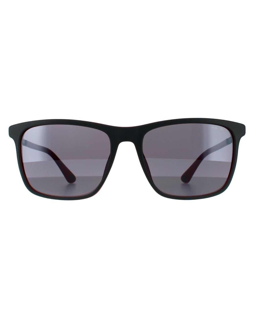 Police Gray Square Matte Mirrored 90041091