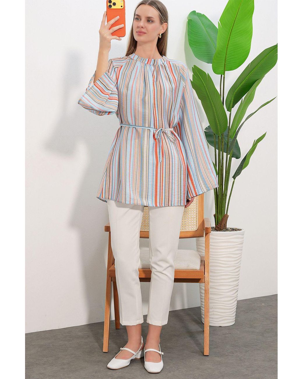 Bigdart Multicolor Viscose Top