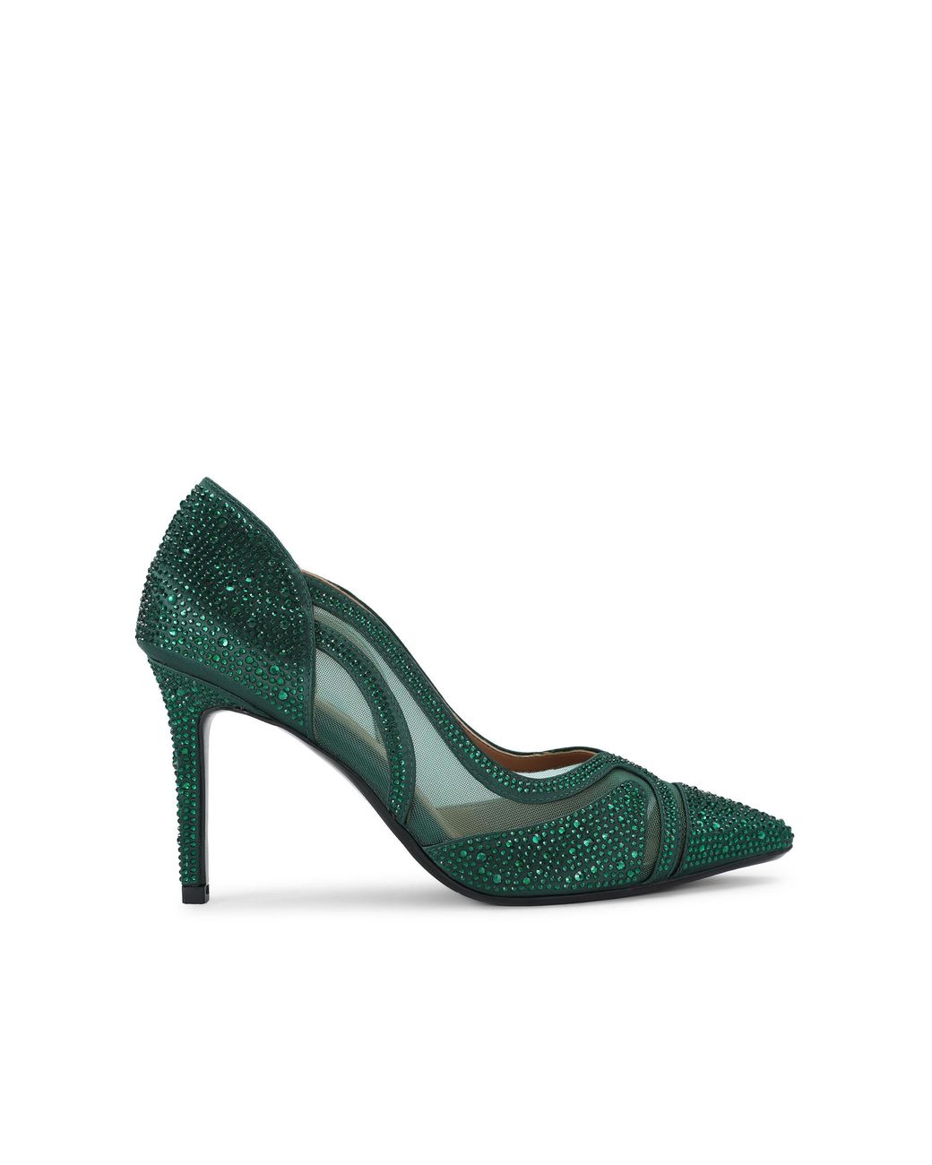 Carvela Kurt Geiger Green Fantastico Court Heels