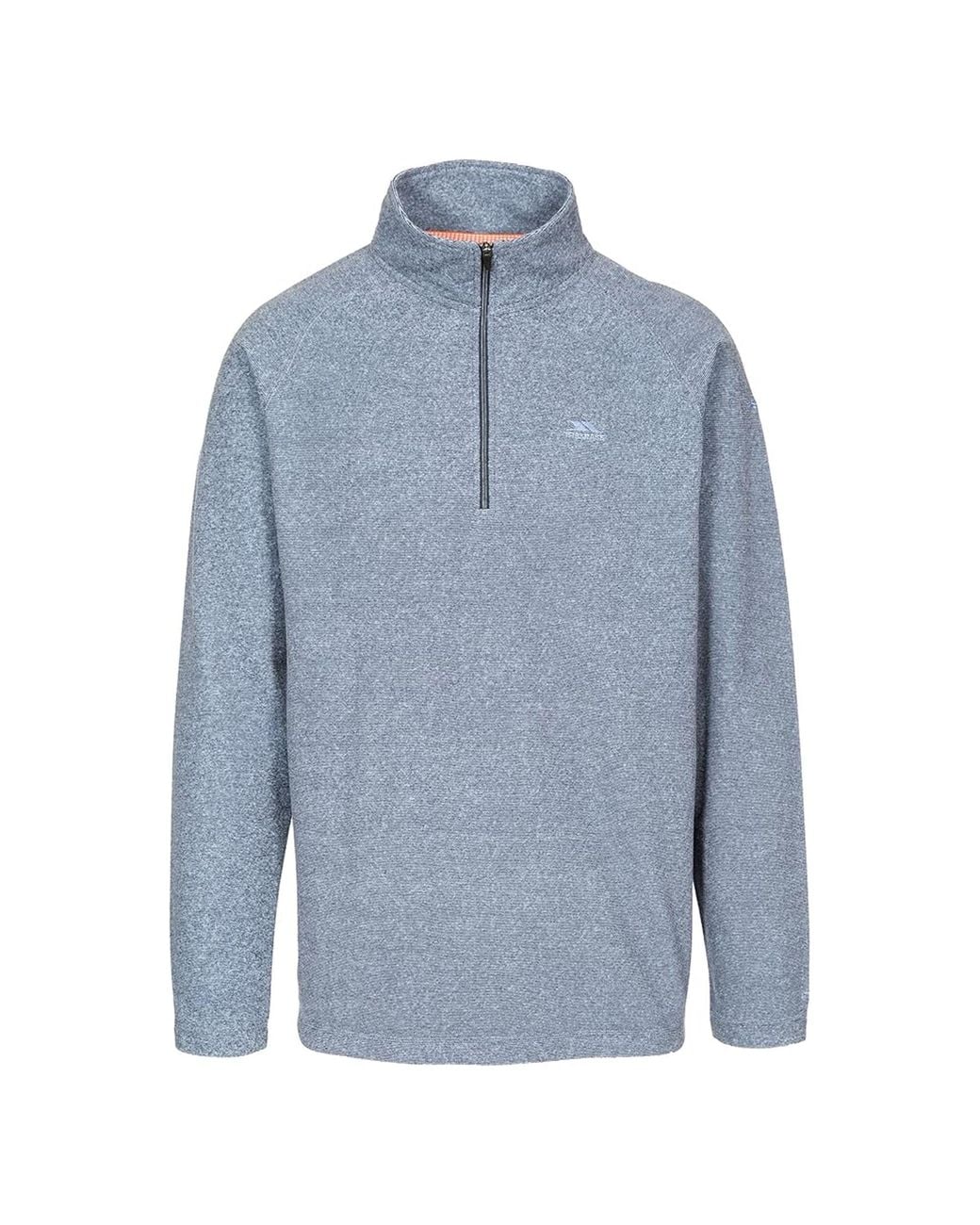 Trespass Blue Curtiston At100 Fleece Top for men