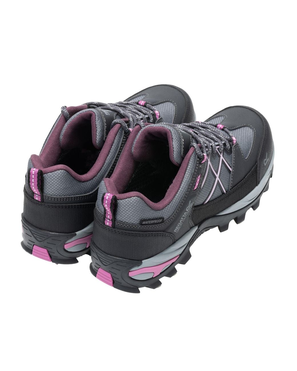 Regatta Gray Ladies Samaris Iii Low Walking Shoes (Ash/