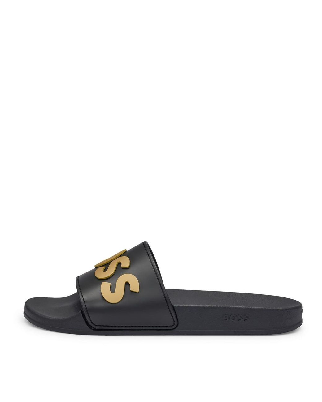 Boss Blue Logo Sliders for men
