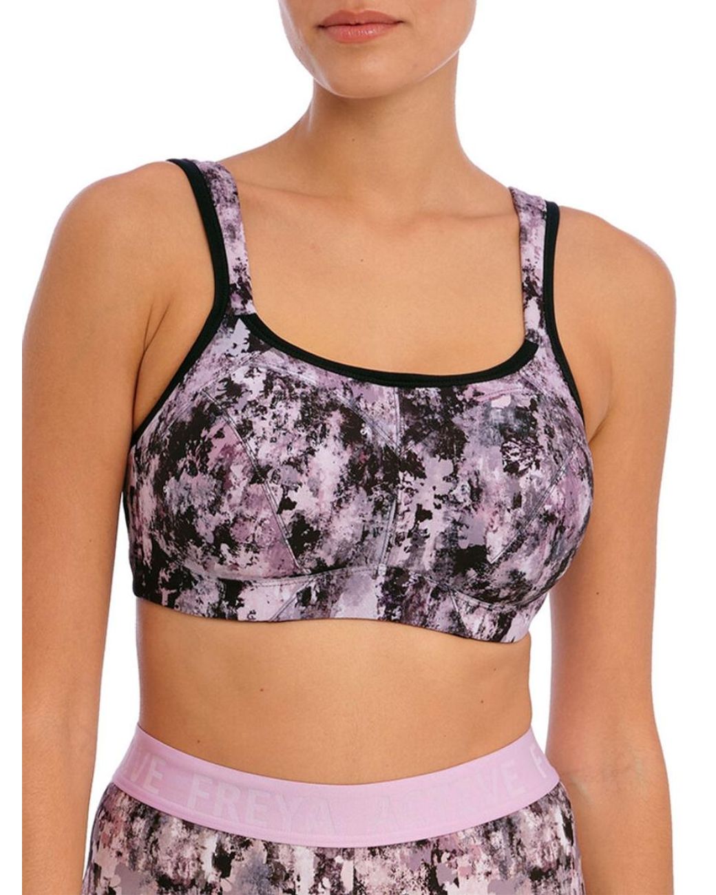 Freya Gray High-Octane Underwired Sports Bra