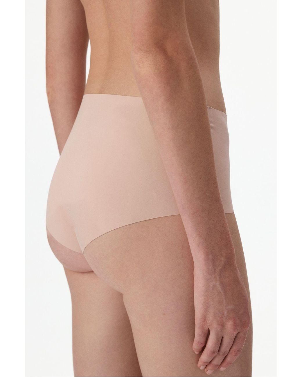 Penti Orange Laser-Cut High-Waist Briefs