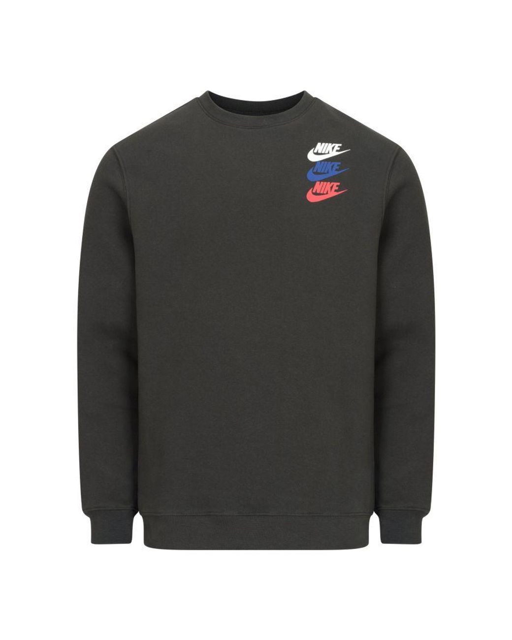 Nike Black Standard Issue Tracksuit Charcoal for men