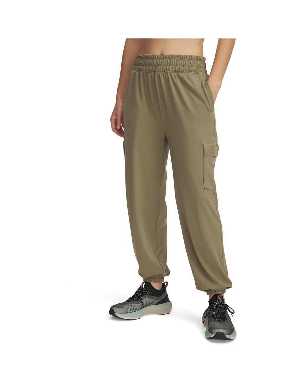 Under Armour Green Meridian Cargo Tracksuit Bottoms