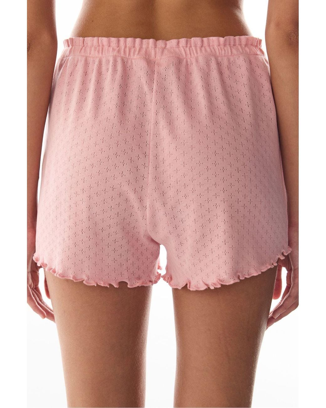 Penti Pink E Sleep Mode Pointel Shorts Pajama Bottoms