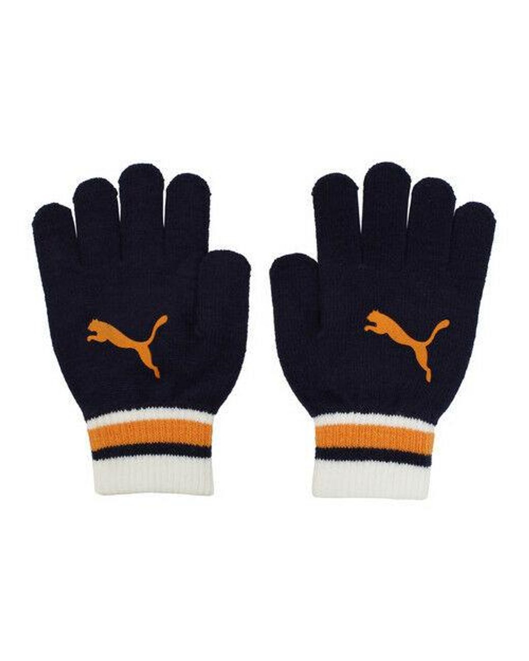 PUMA Blue Cat Logo Magic Gloves 041124 02 A187E Textile