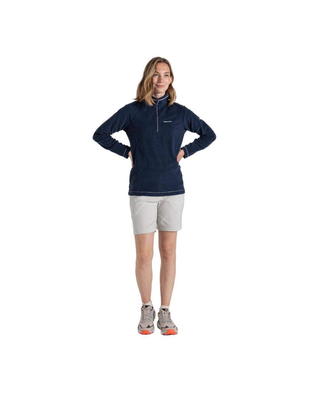 Craghoppers Blue Ladies Miska Vi Half Zip Fleece