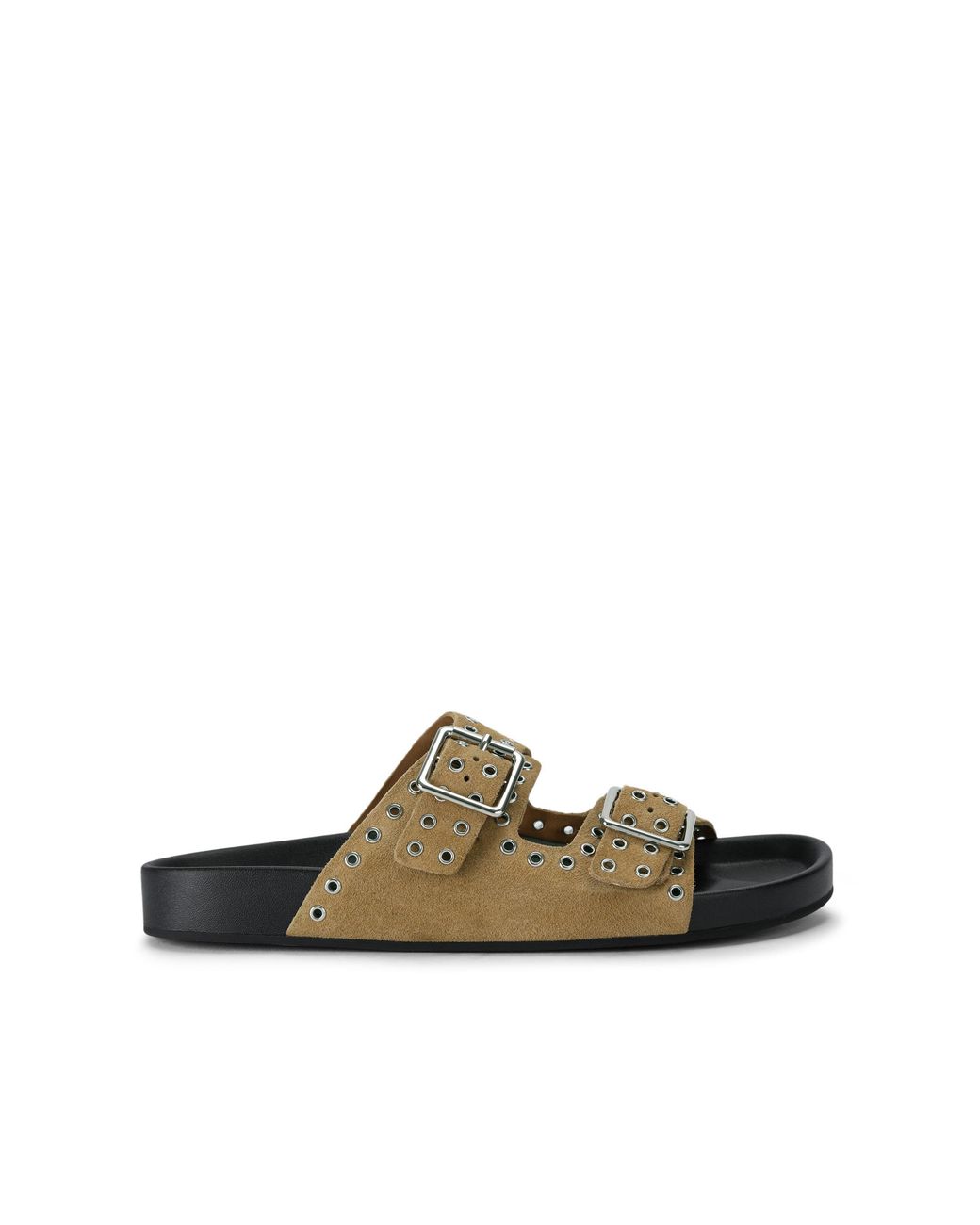 Steve Madden Gray Suede Abbot Sandals