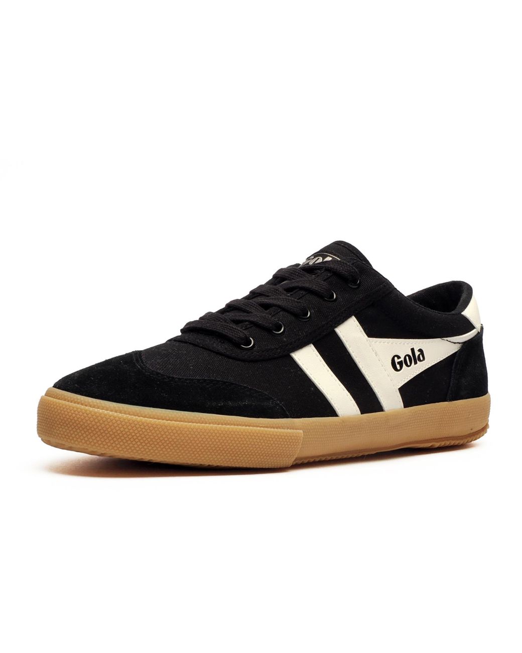Gola Black Classics Badminton Plimsoll Trainers for men