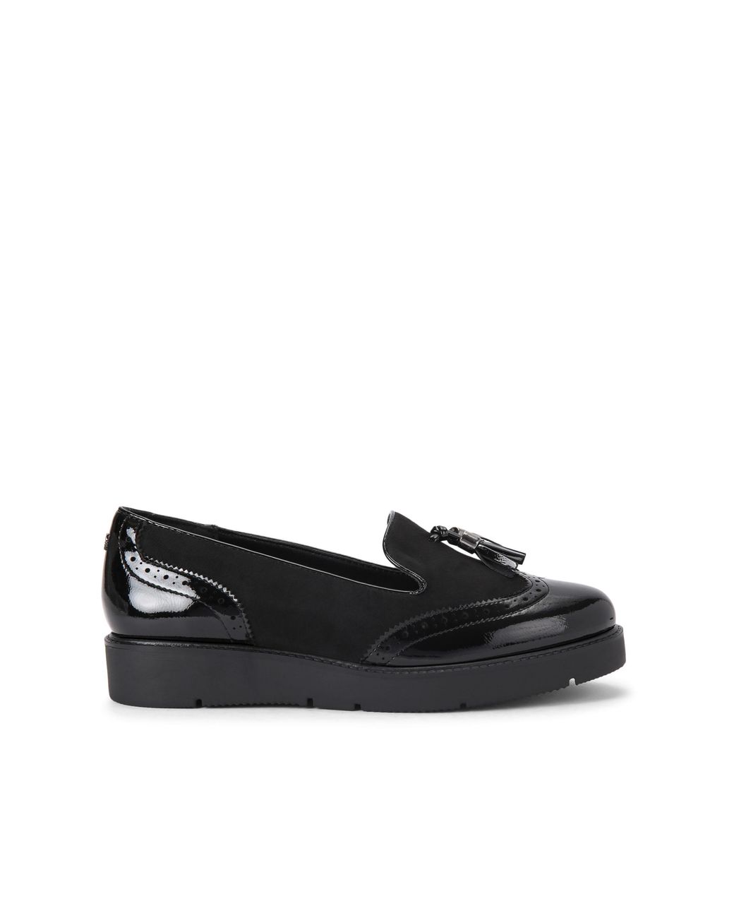 KG by Kurt Geiger Black Morly Slip On Loafers