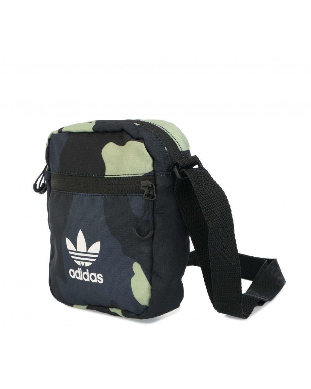 Adidas Originals Utility Festival Crossbody Bag Rain Camo Ink Blue OS for  sale online | eBay