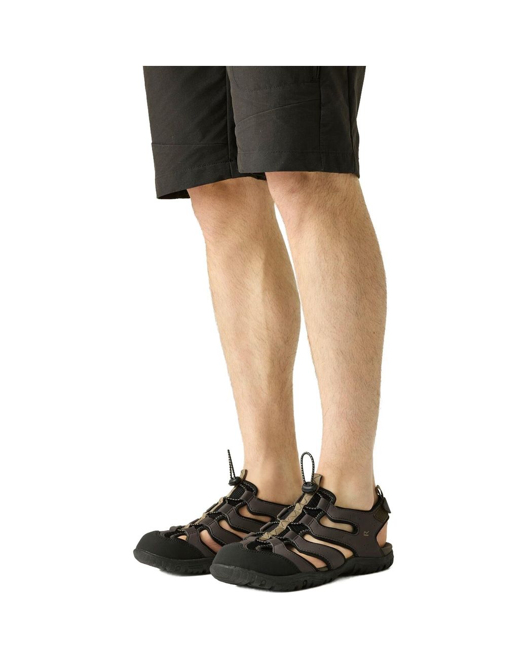 Regatta Black Westshore Iv Speed Lace Sandals for men