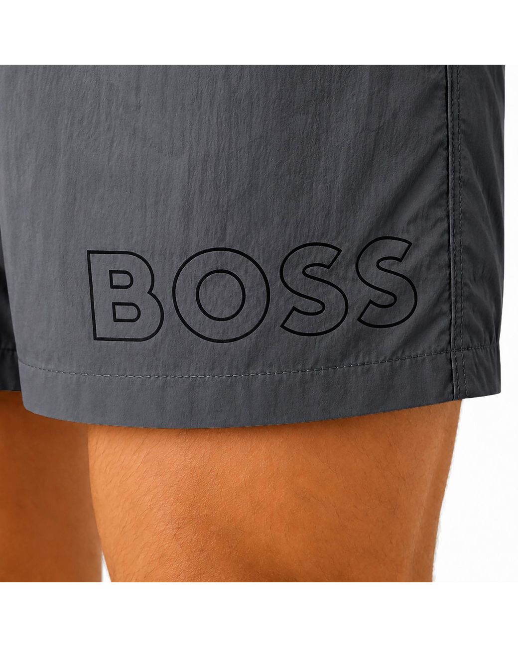 Boss Blue Swim Trunks Short Style Mooneye 50469280 for men