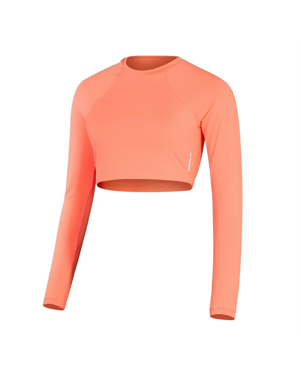 Speedo Orange Crew Neck Raglan Sleeve Jersey T-Shirt