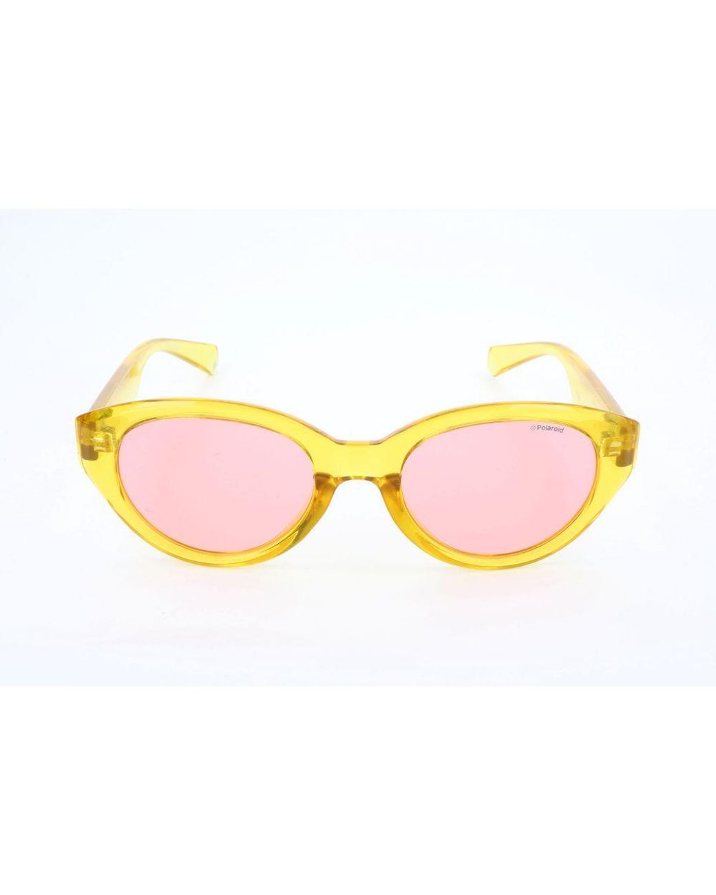 Polaroid Yellow Polycarbonate Sunglasses