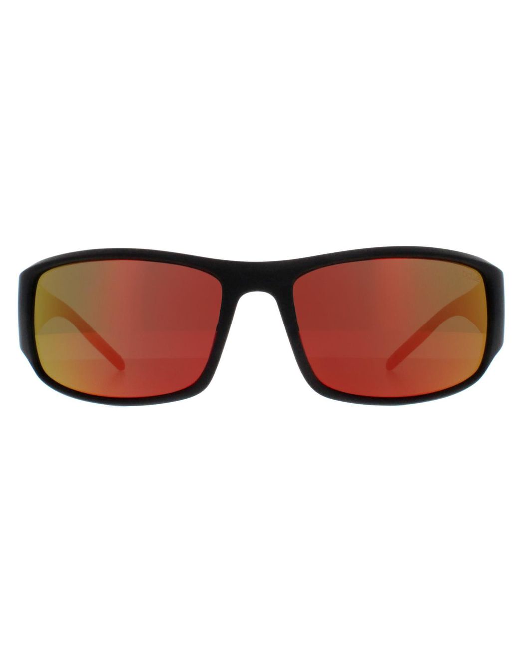 Bolle Brown Wrap Matte Volt+ Ruby Polarized King for men