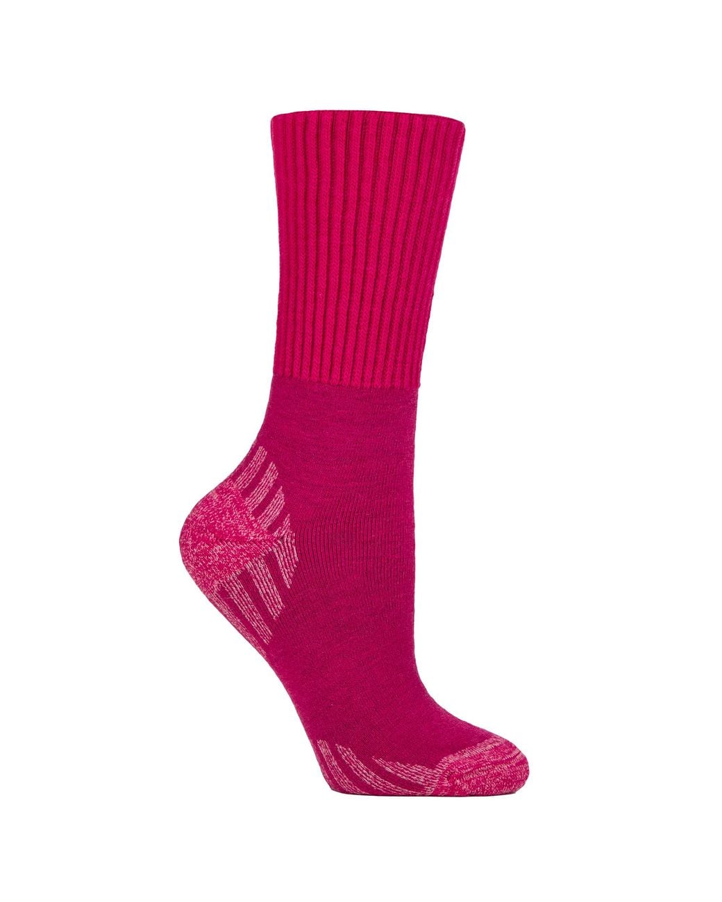 IOMI Pink Diabetic Wool Walking Socks For for men