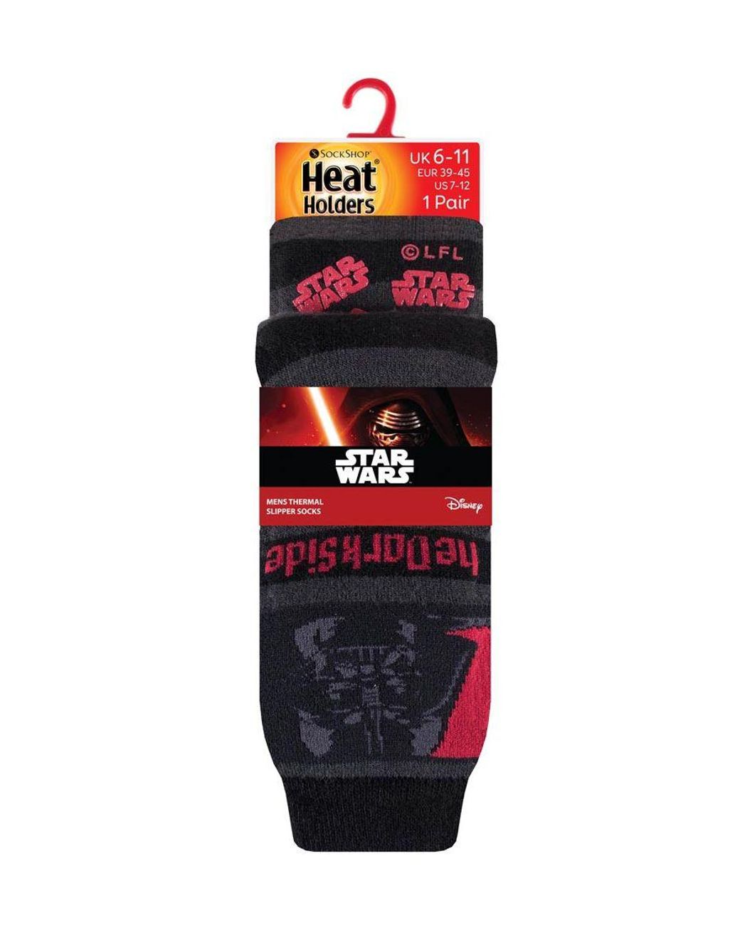 Heat Holders Blue Film & Tv Themed Thermal Slipper Socks for men